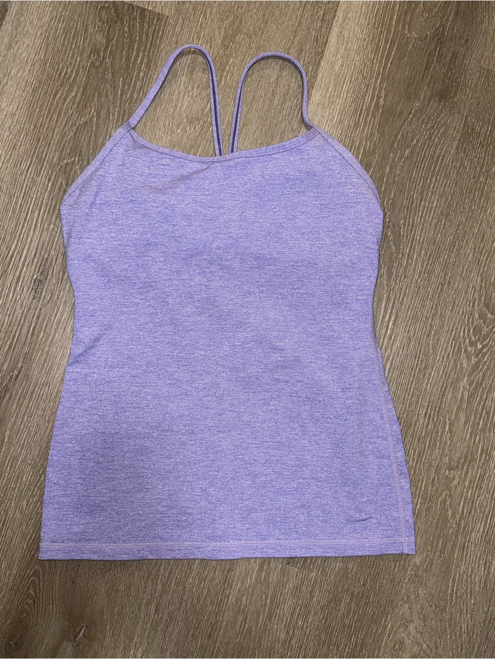 lululemon athletica Lavender Double-Strap Tank Top